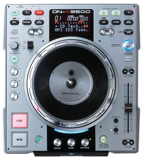 DENON DJ DN-S3500 テーブルトップ シングルCDプレーヤー | MAHALO UNltd.